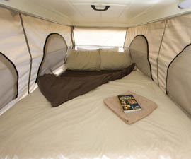 KEA 4 Wheel Drive Rental Bedding