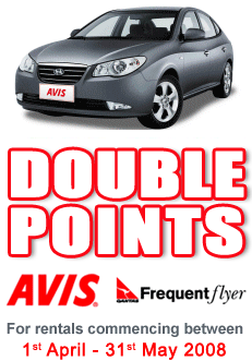 Get Double Qantas Frequent Flyer Points*