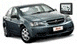 Avis Rent a Car 4 Door Holden Commodore equipped with Satellite Navigation