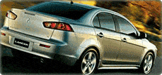 Avis Rent a Car 4 Door Mitsubishi Lancer