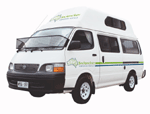 Backpacker 3 berth Nomad Australia Campervan hire details