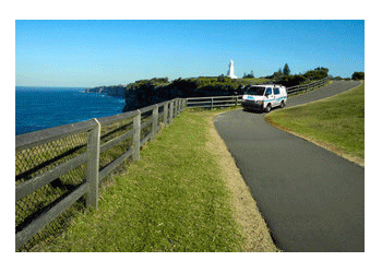 Australia campervan Holidays - Backpacker Campervan Rentals 2 berth Breezer hire