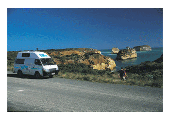 Backpacker Campervan Rentals 3 berth Nomad in Australia