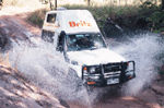 Britz 4 wheel drive Campervan