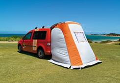 Britz Rookie camping-car on the beach