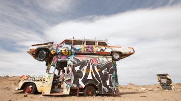 Rocket Bob Car Art in Nevada