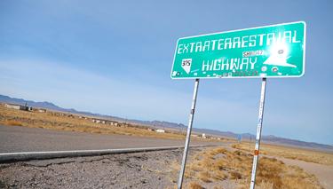 ET Highway sign Nevada