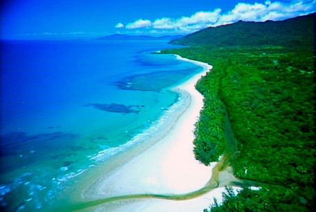 Mesmerizing color of nature in the paradise coast of Queensland