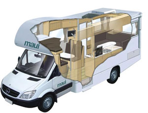 Maui Platinum River Campervan