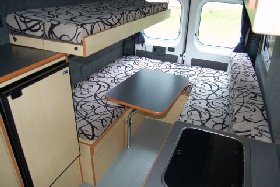 3 Berth Cruiser Bed view