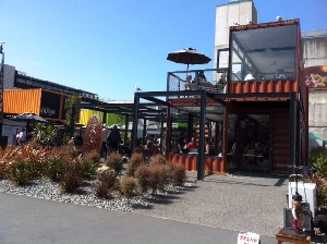 cashel street container mall christchurch nz