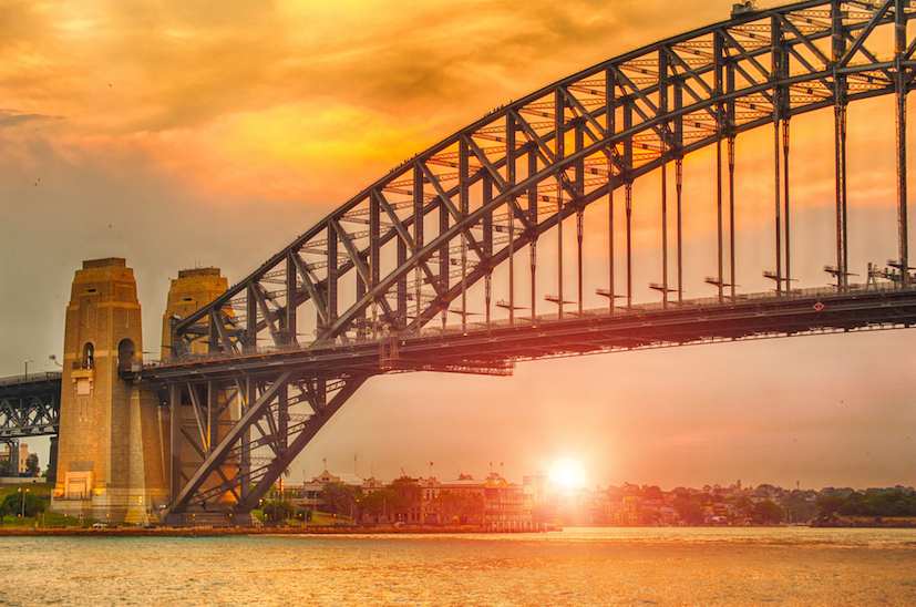 Sunset in Sydney