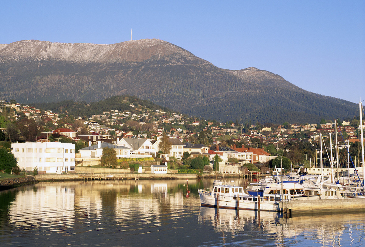 Mt Wellington and Sandy Bay