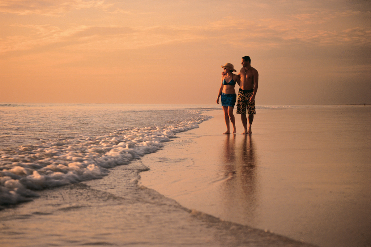 Sunset stroll on Cable Beach, Broome