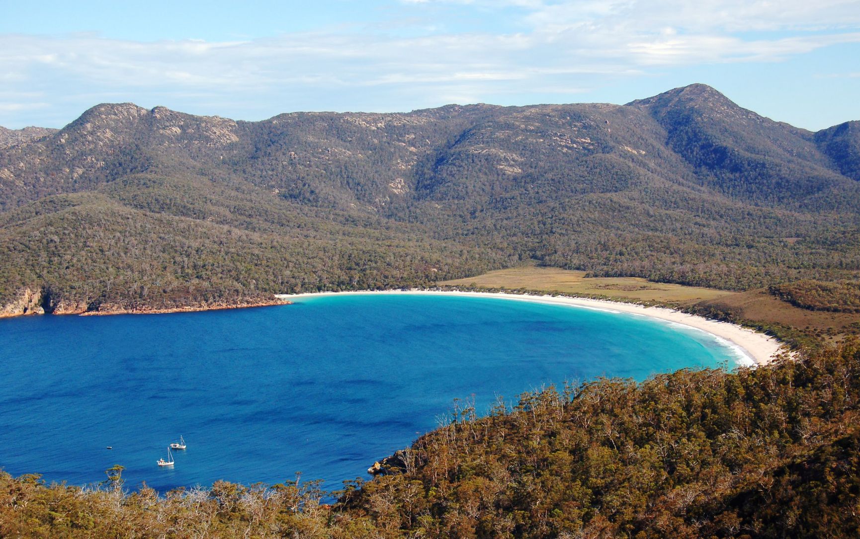 Wineglass Bay in Freycinet National Park