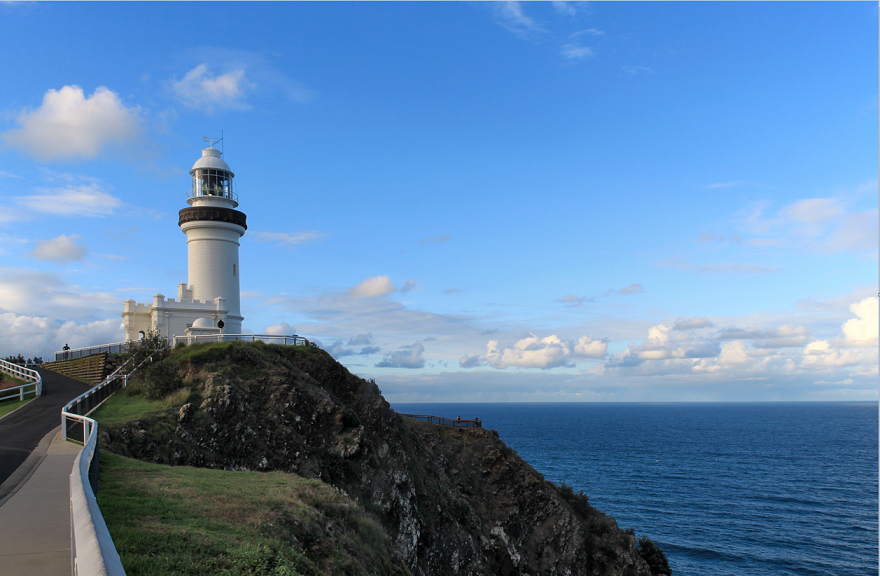 whale watching Cape Byron Light House at Byron Bay
