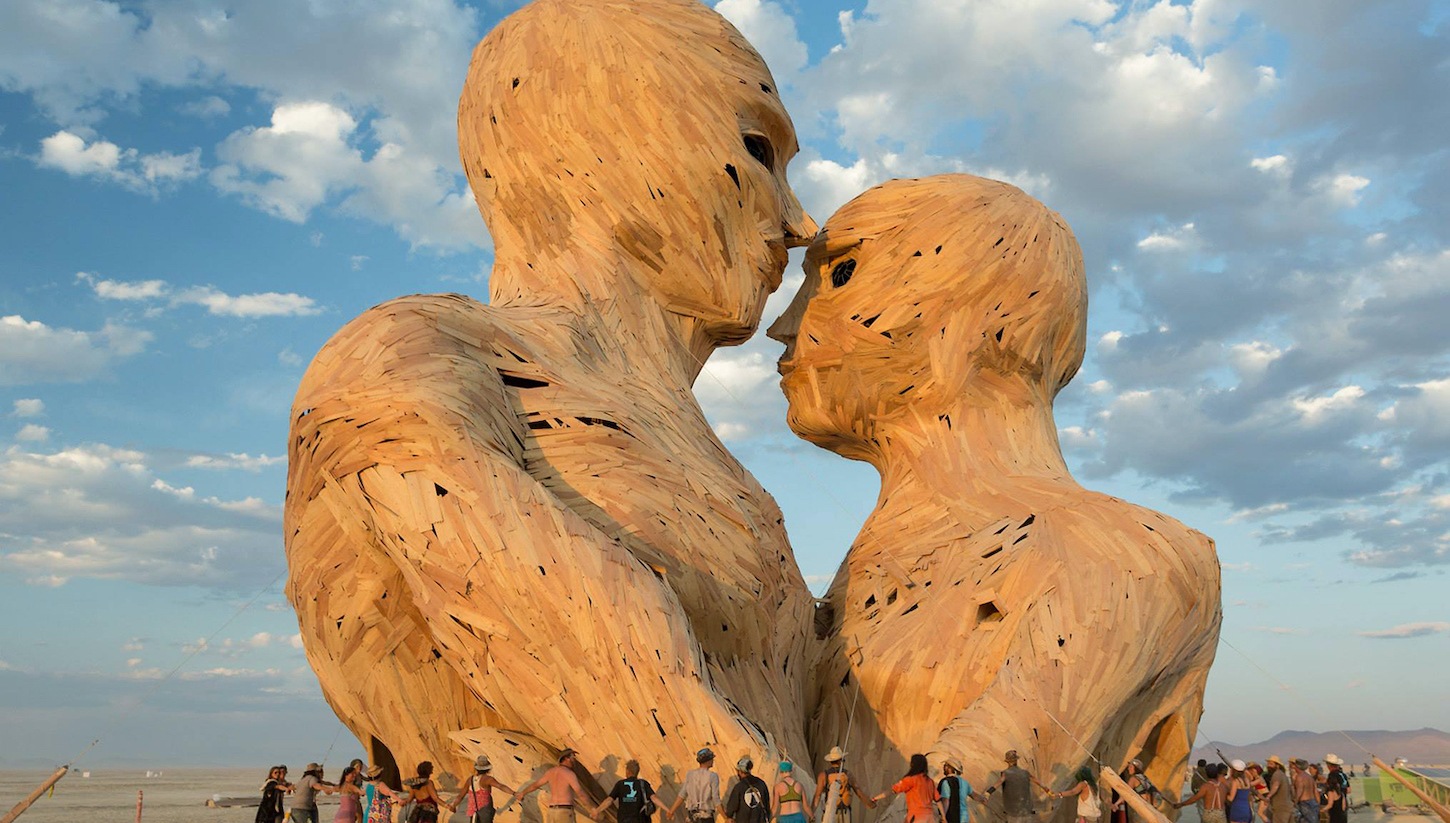 The Generator Sculpture in Nevada, USA