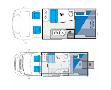 Day and Night Floorplan